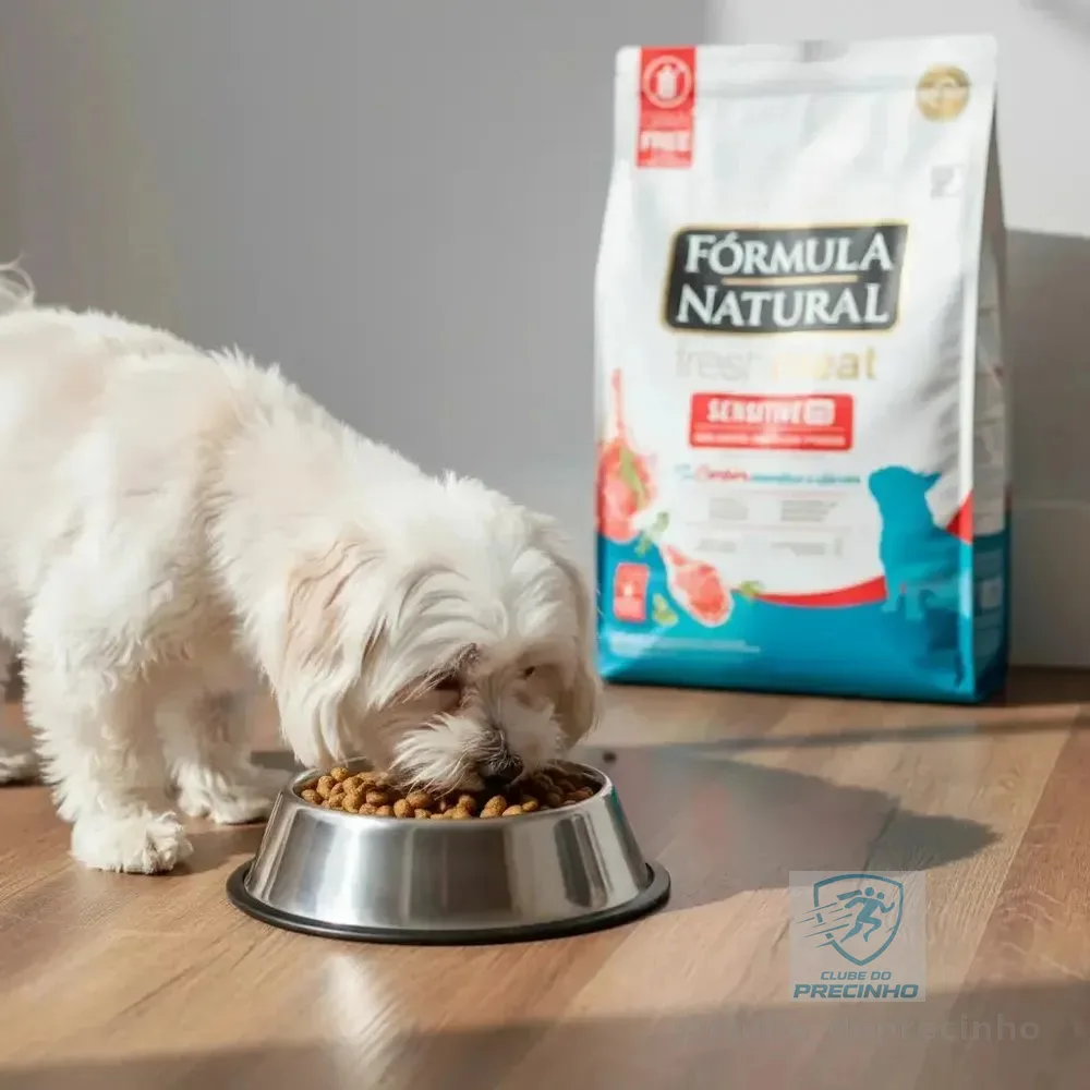Fórmula Natural Fresh Meat Sensitive Cães Adultos Mini e Pequeno Portes Sabor Cordeiro 2,5kg