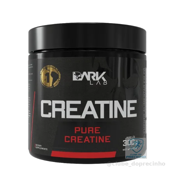 Creatina Monohidratada Pura 300g Dark Lab - 100% Pura