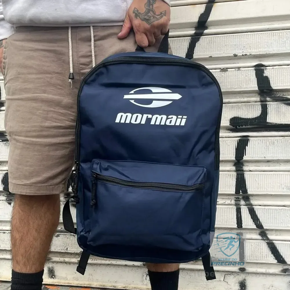 Mochila Mormaii Resistente Casual 21 Litros Básica Azul Azul Un