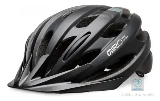 Capacete Bike Ciclismo Giro Revel Preto (54-61cm)