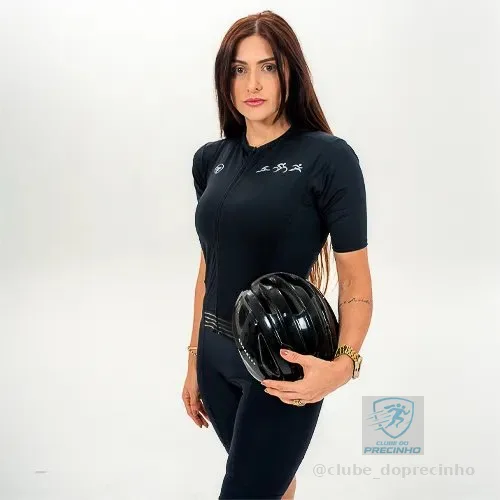 Macaquinho Vezzo Triathlon Bike Ciclismo Performance Unissex