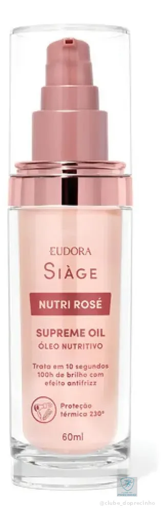 Eudora Siàge Supreme Oil Nutri Rosé 60ml