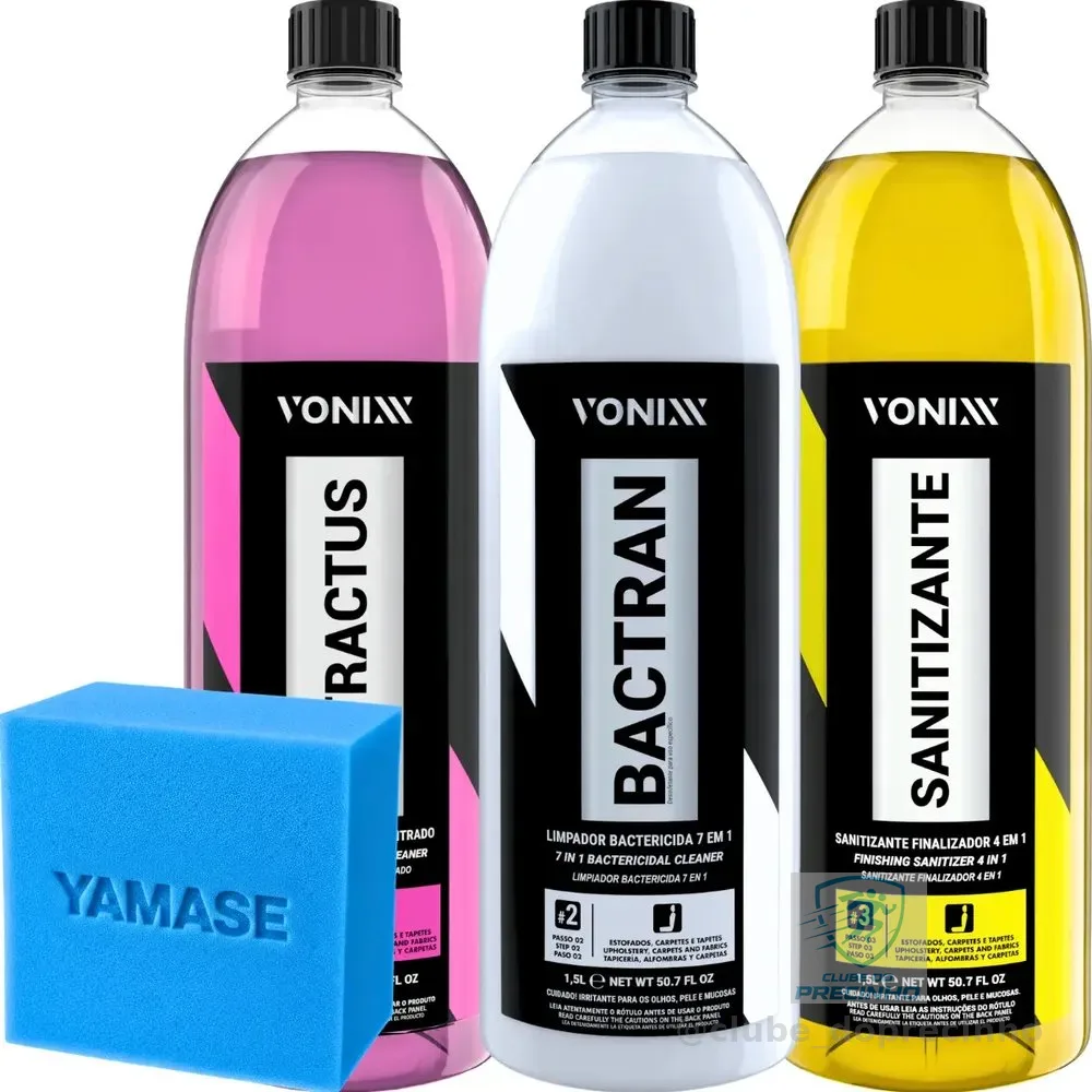Produto Para Limpar Sofa Sanitizante Bactran Extractus Vonix