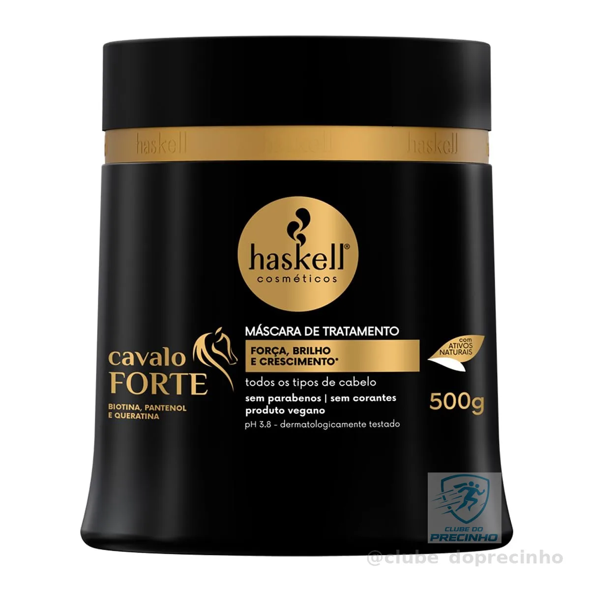 Mascara Cavalo Forte, Haskell, 500g