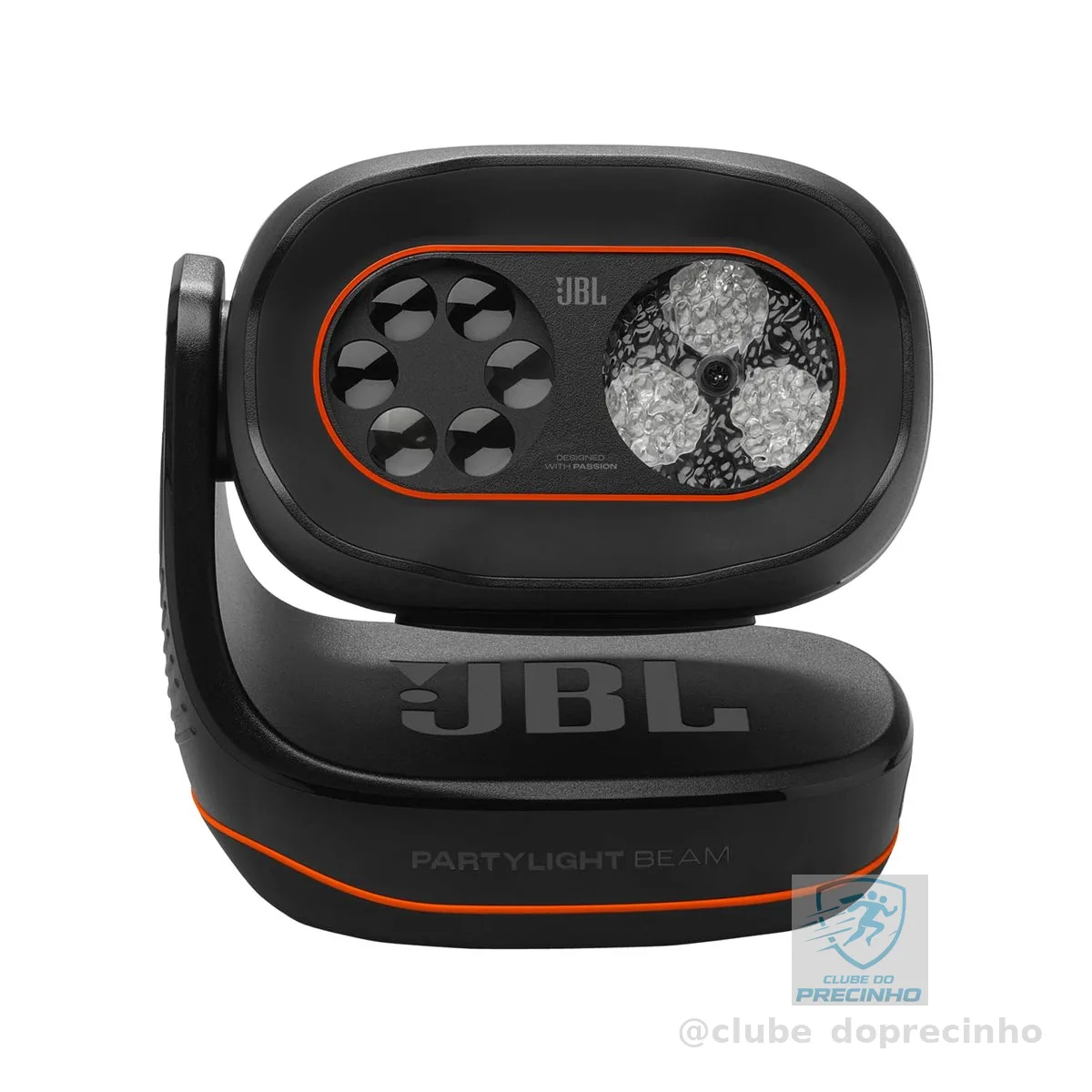 JBL, Luz para Festa Portátil, PartyLight Beam, Personalizável - Preto