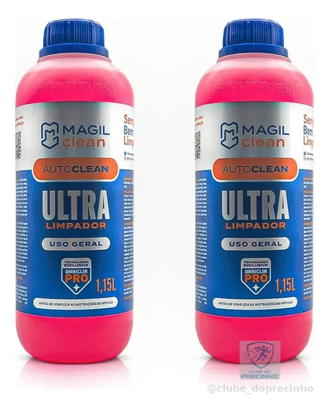 Kit 2 Un Ultra Limpador Autoclean 1,15l Magil Clean