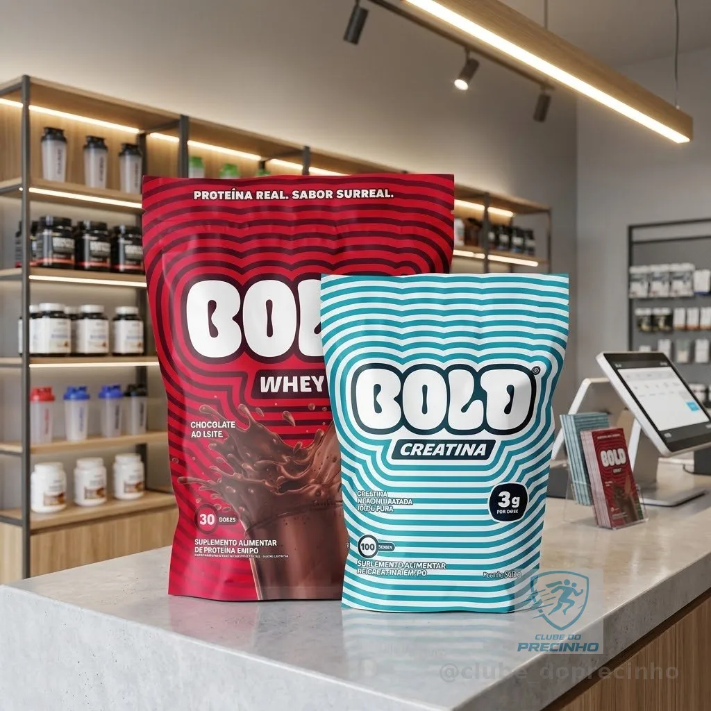 Bold Whey Chocolate ao Leite 900g + Creatina 300g