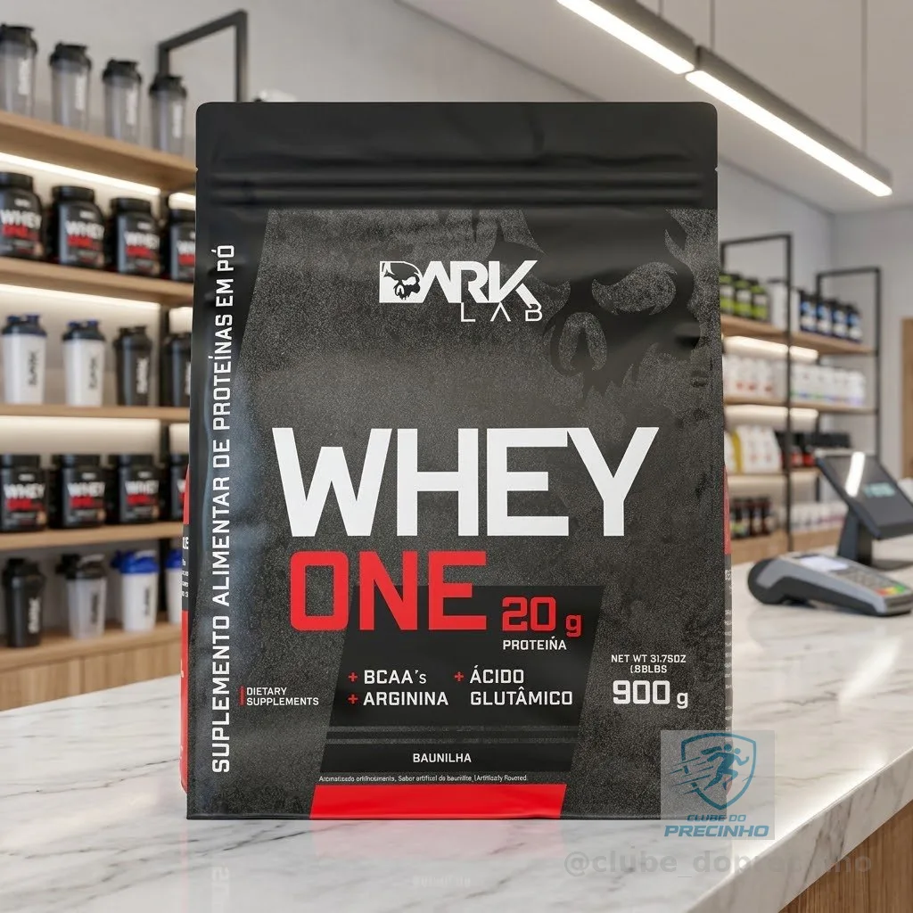 Whey Protein One Refil 900g Dark Lab - Proteina com BCAA, Glutamina, Arginina