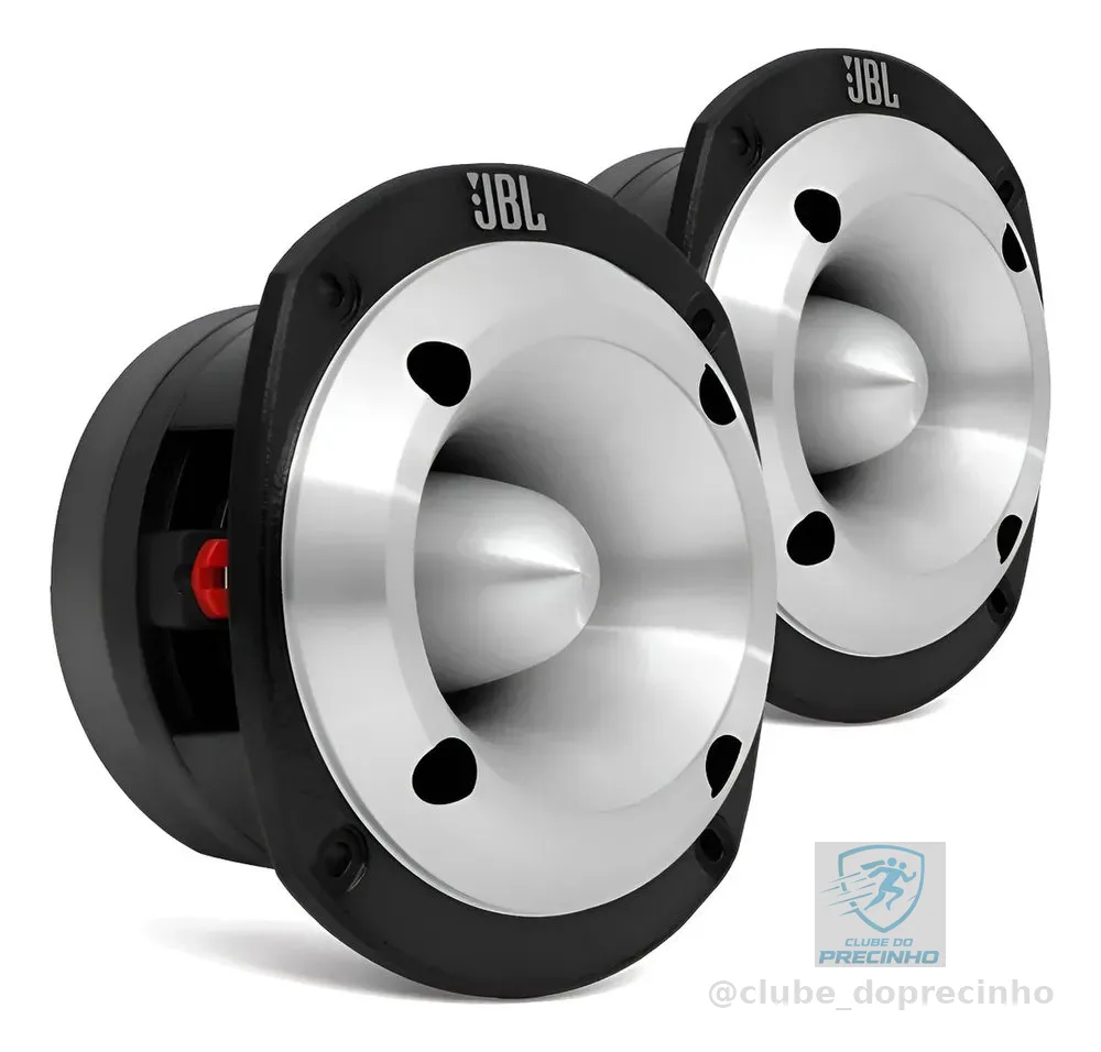 Kit 2 Super Tweeter Jbl Selenium St400 Trio 150w Rms 8 Ohms Prateado