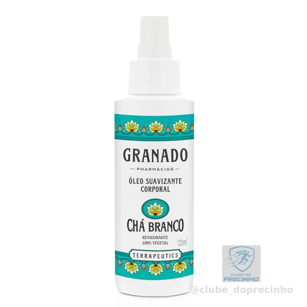 Granado Óleo Corporal Terrapeutics, Chá Branco, 120ml