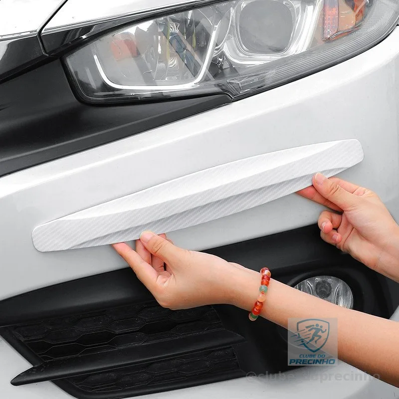 Novo 2pçs Protetor De Pára-Choques Para Carro Canto Tiras Arranhões Lâmina Anticolisão Acessórios Automáticos-AA
