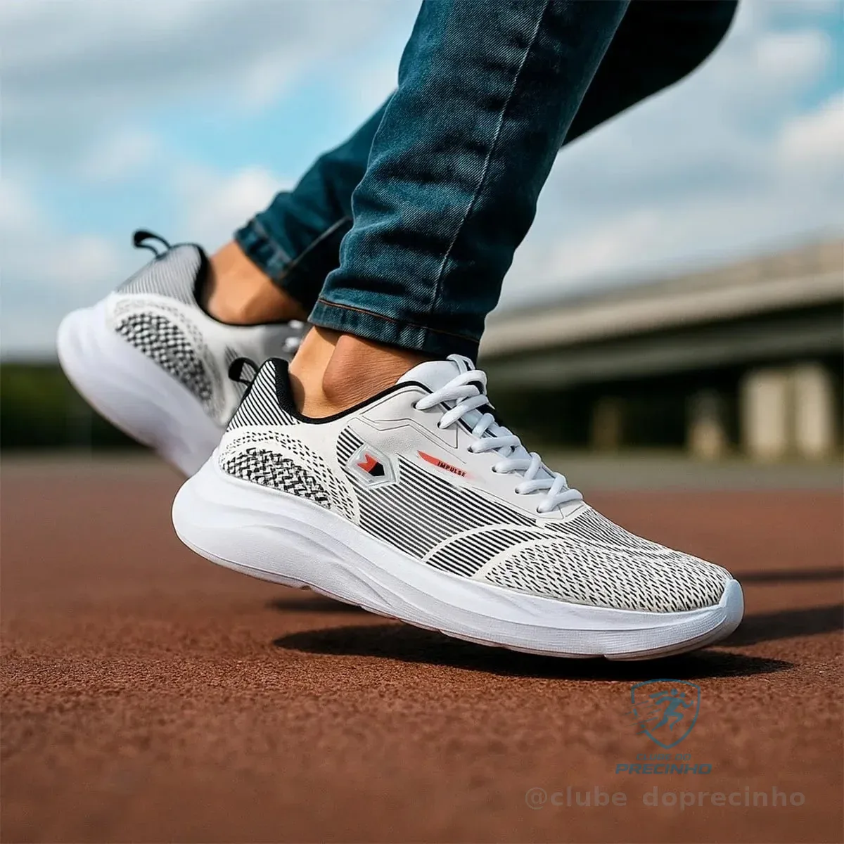 Tênis Sandrini Impulse Academia Eva Esporte Leve Caminhada