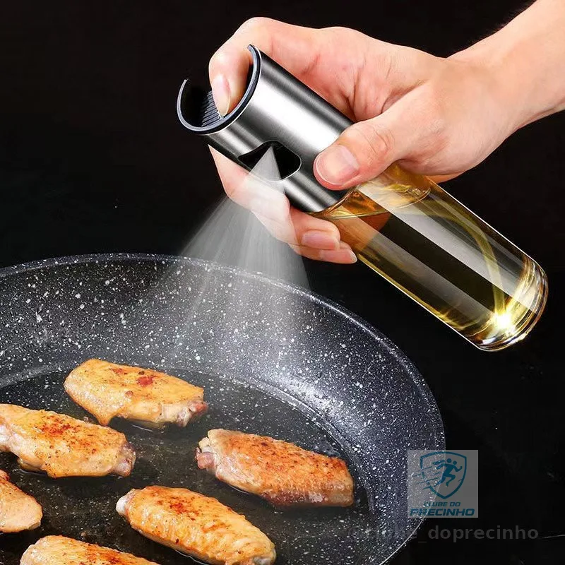 Spray Pulverizador Borrifador Azeite Vinagre em Vidro Pronto Entrega