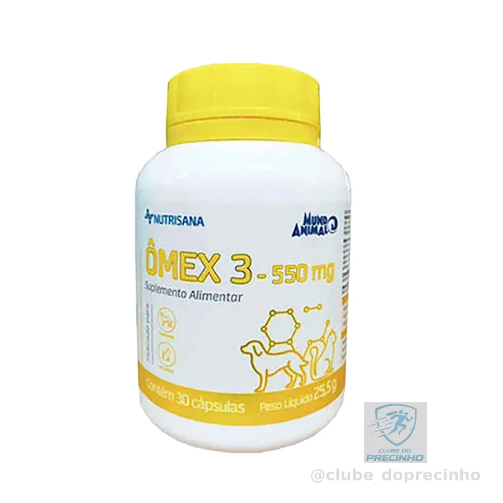 Ômex 3 Suplemento para Cães Nutrisana 550 mg 30 caps