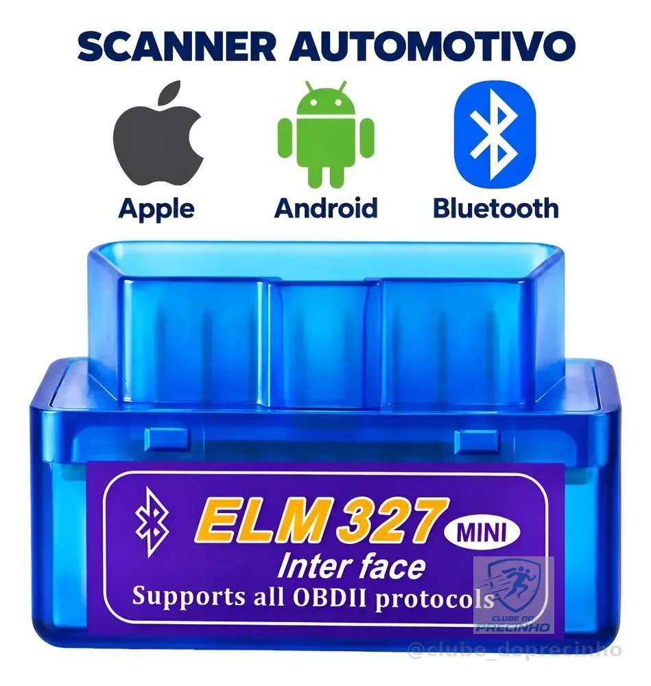 Scanner Automotivo Bluetooth Obd2 Android - Entrega Imediata