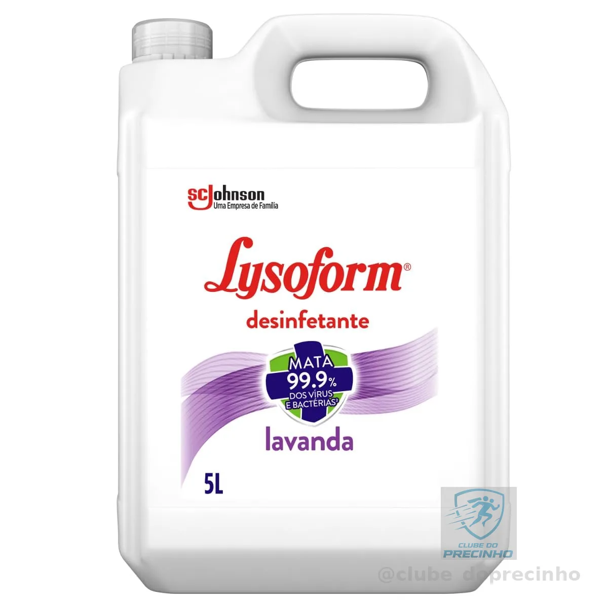 Lysoform Lavanda, Desinfetante Líquido, Limpeza Casa, 5L