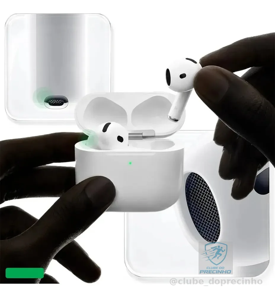 Fone Ouvido Bluetooth 5.4 Sem Fio Estojo De Carregamento Anti Ruido 