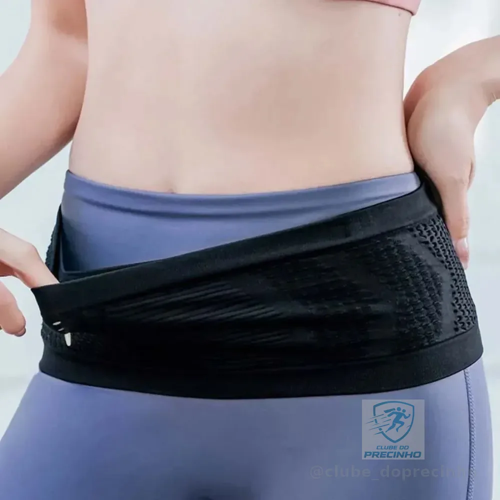 Cinto De Corrida Fitness Porta Celular Bolsa Elástico