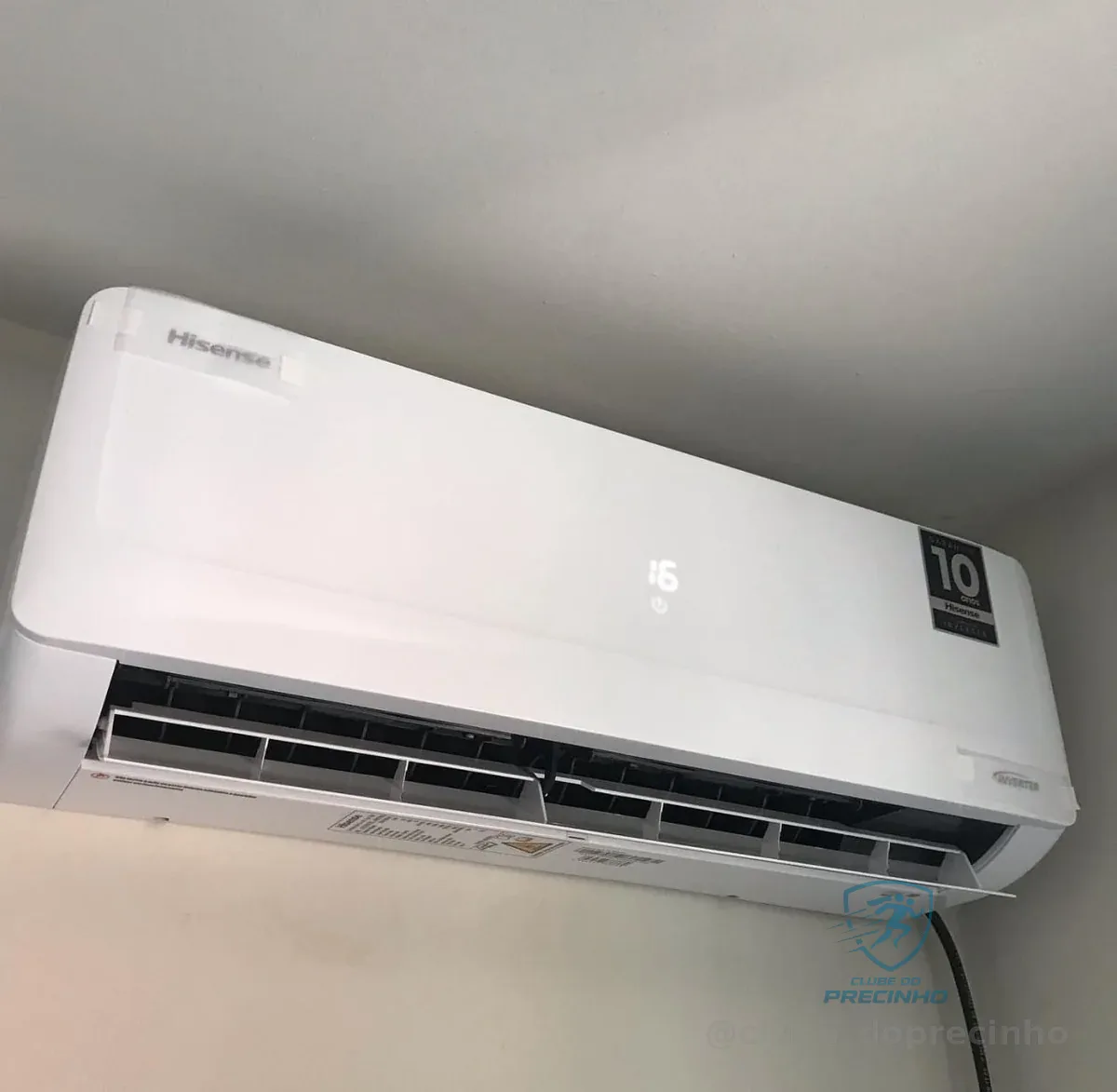 AR CONDICIONADO SPLIT INVERTER HISENSE R-32 HI-WALL 12.000 BTUS QUENTE E FRIO WI-FI 220V