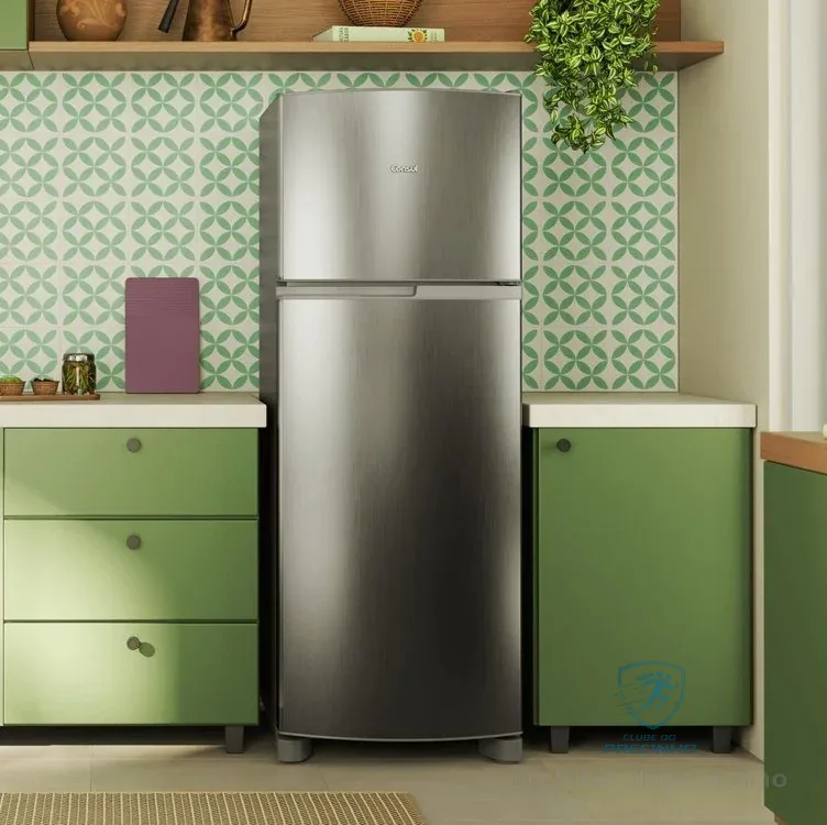 Geladeira Frost Free Duplex 333 Litros Inox Consul - CRM40MK 110v