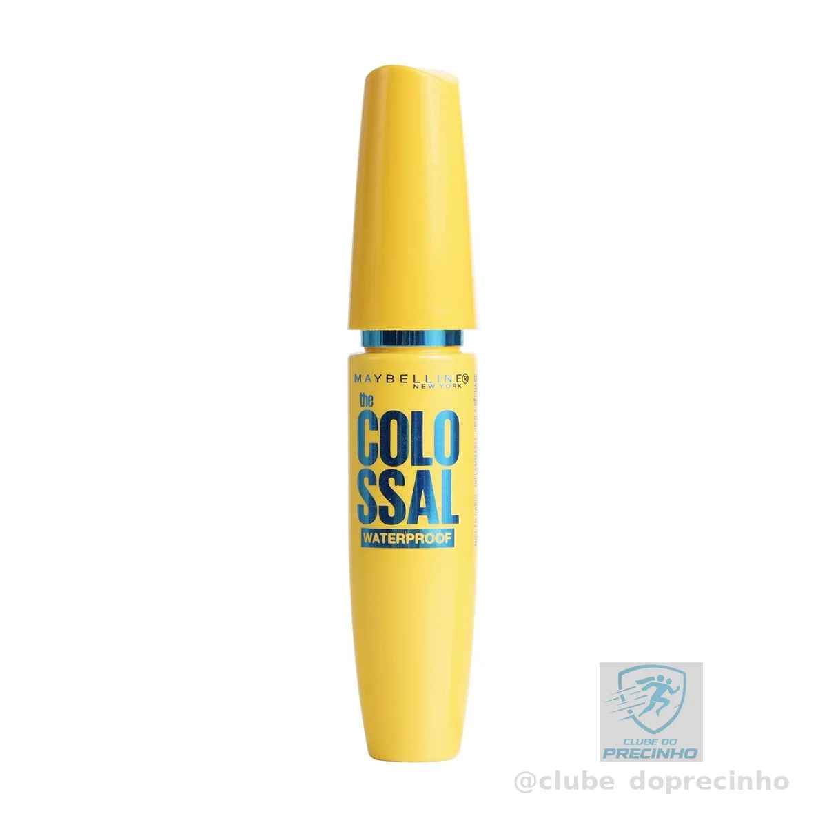 Maybelline NY The Colossal Volum' Express, Máscara de Cílios À Prova D'água, 9x Mais Volume por Até 24h, Fórmula de Colágeno e Definição Intensa, Não Empelota, Cor Preto, 8ml