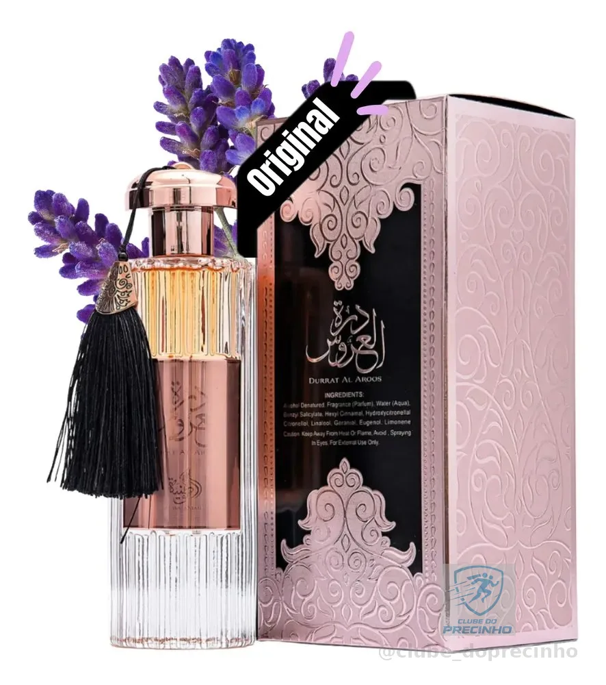 Perfume Árabe Durrat Al Aroos Feminino 85ml Edp Original