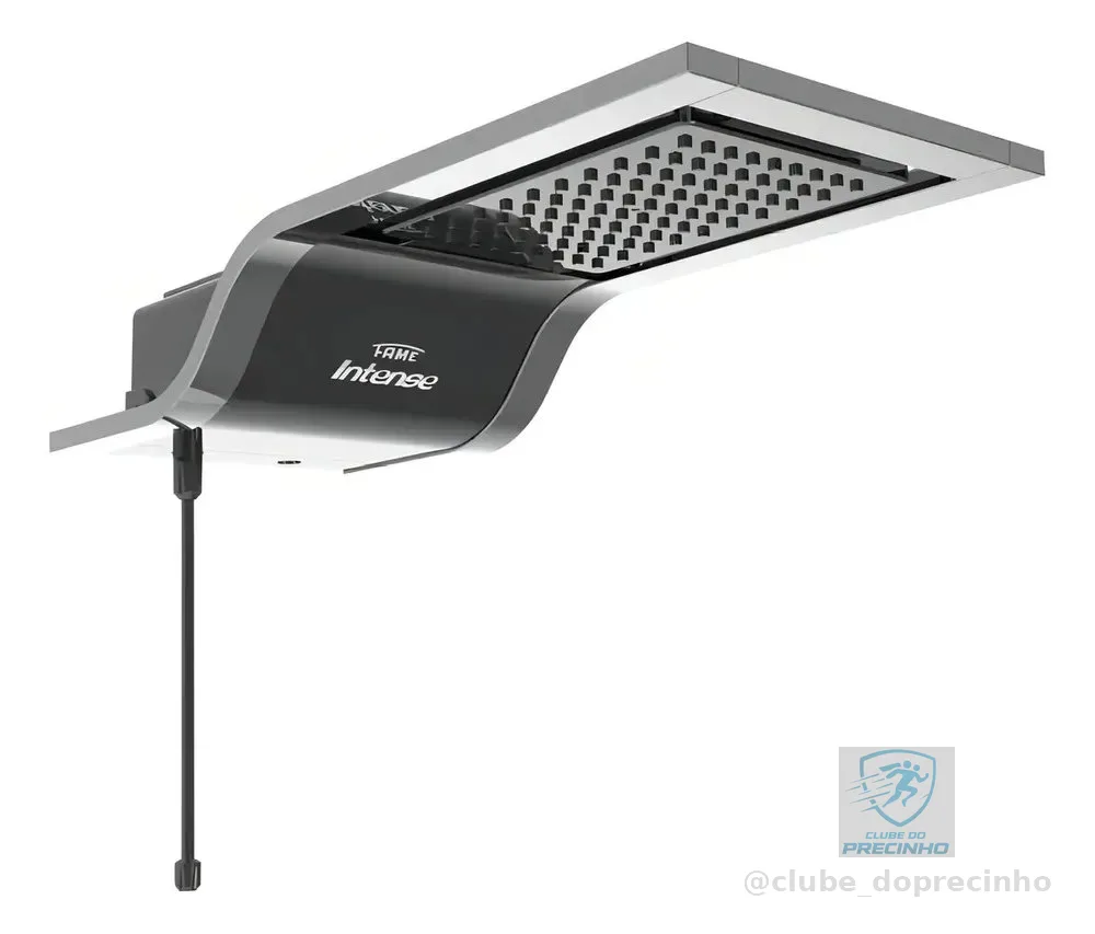 Ducha Eletrônica Intense Fame 5400w Preta E Inox Cor Preto Potência
