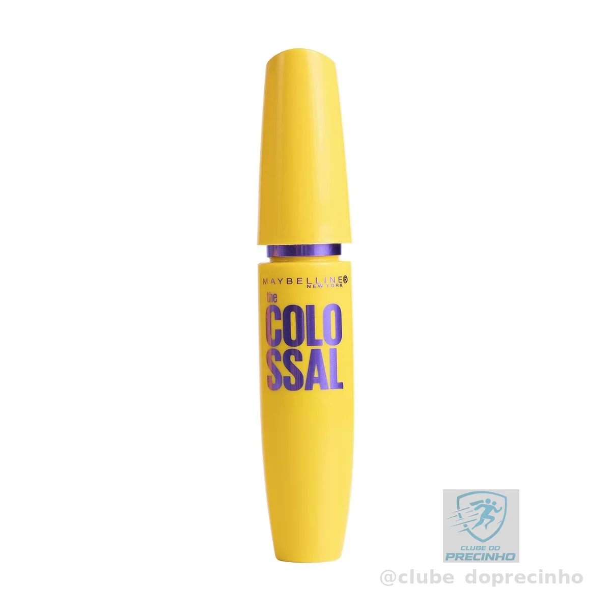Maybelline NY The Colossal Volum' Express, Máscara de Cílios Lavável, 9x Mais Volume por Até 24h, Fórmula com Colágeno para Definição Intensa, Não Empelota, Cor Preto, 8ml