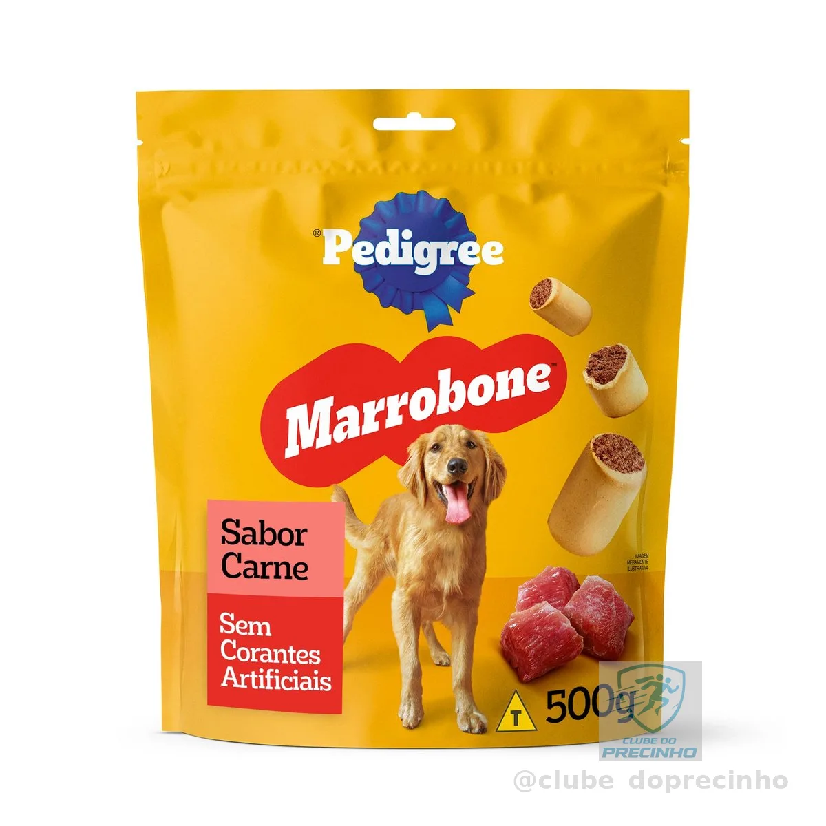 Biscoito Para Cachorros Pedigree Marrobone Carne Adultos 500g