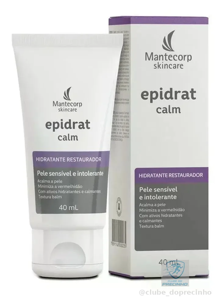 Mantecorp Hidratante Facial Epidrat Calm Restaurador - 40g