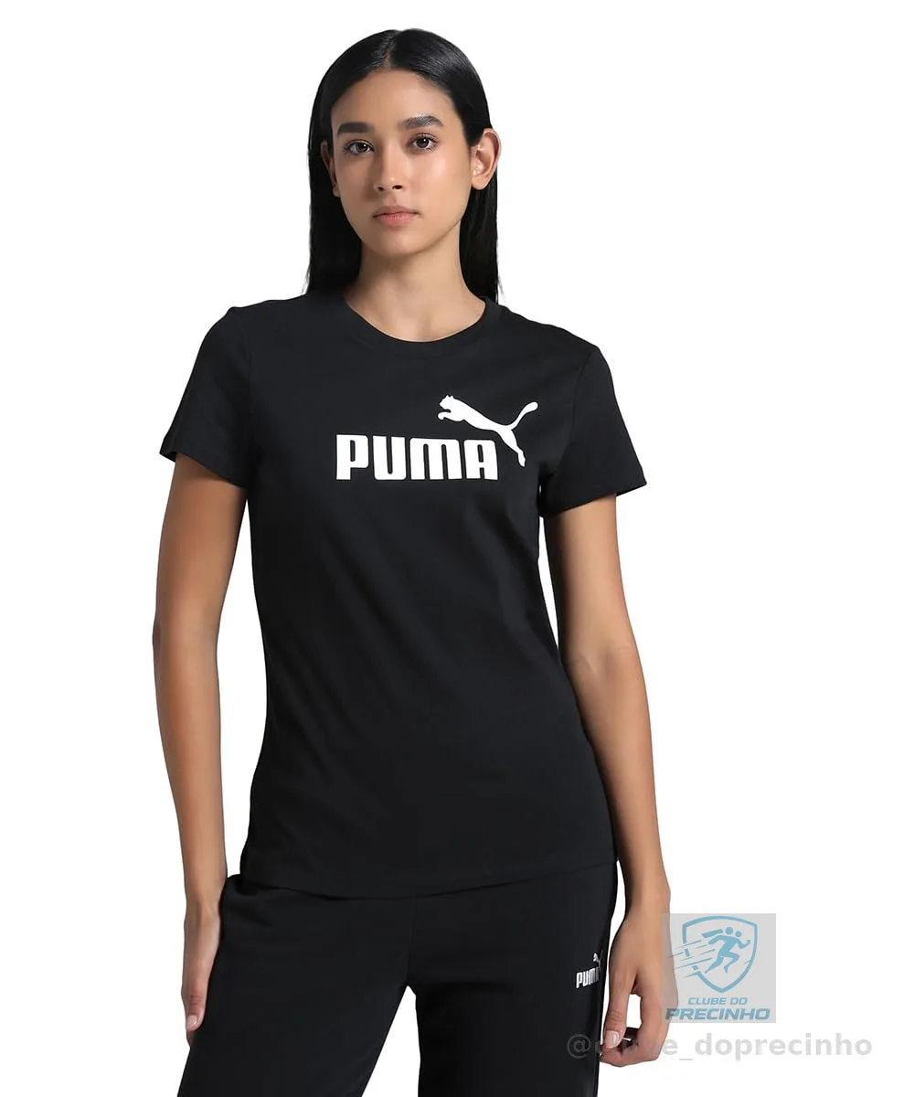 Camiseta Puma Ess No. 1 Logo Feminina