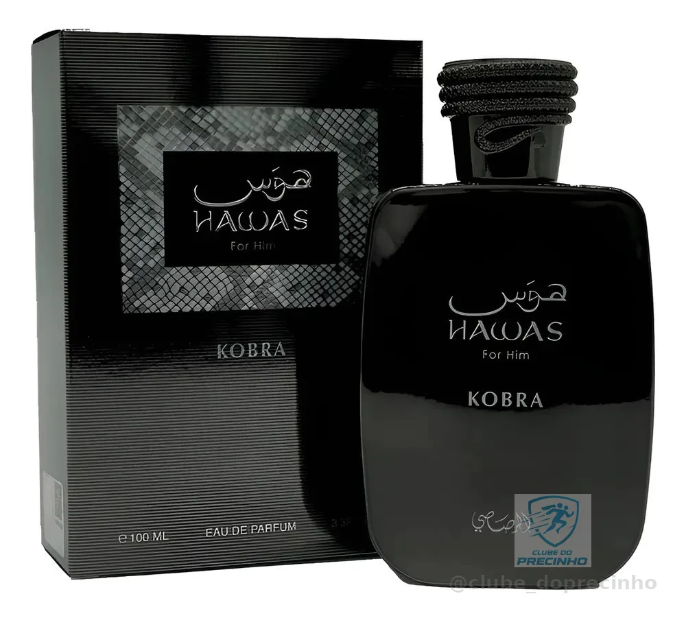 Perfume Hawas Kobra Rasasi Masculino Edp 100ml