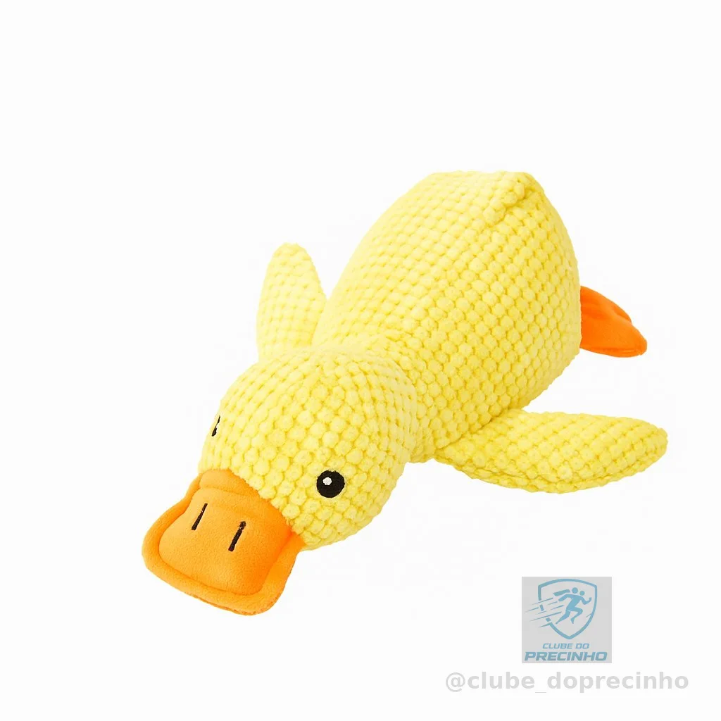 Brinquedo Para Pet Cão | Poliéster | Pelúcia Pato