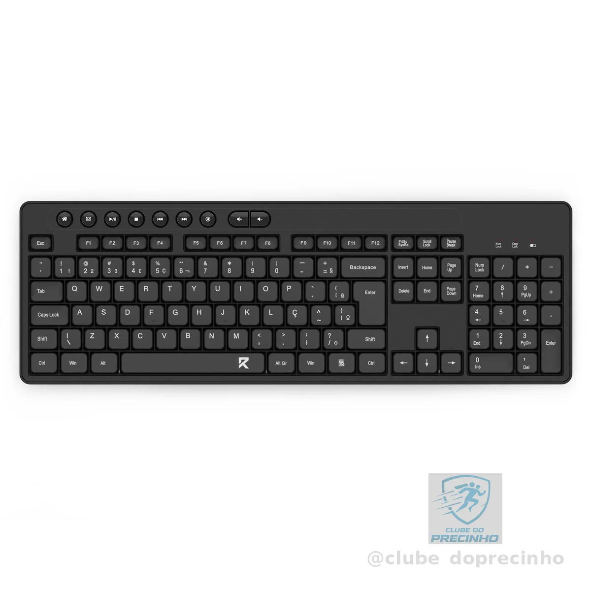 [P] Teclado Redragon R Office BK-7094