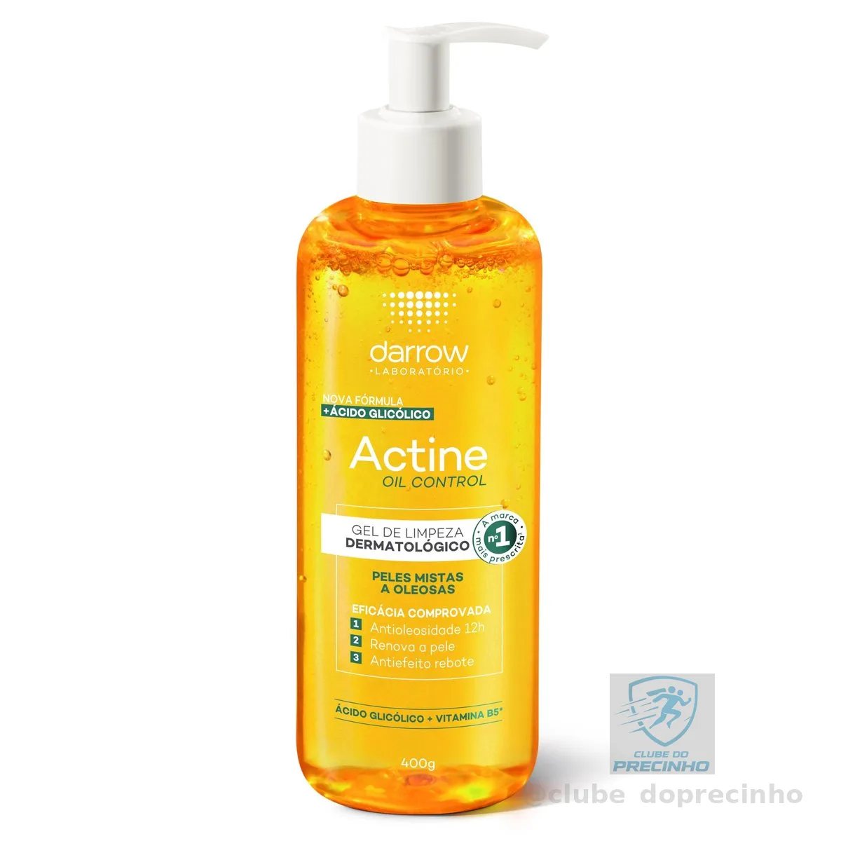 DARROW ACTINE OIL CONTROL GEL DE LIMPEZA 400G