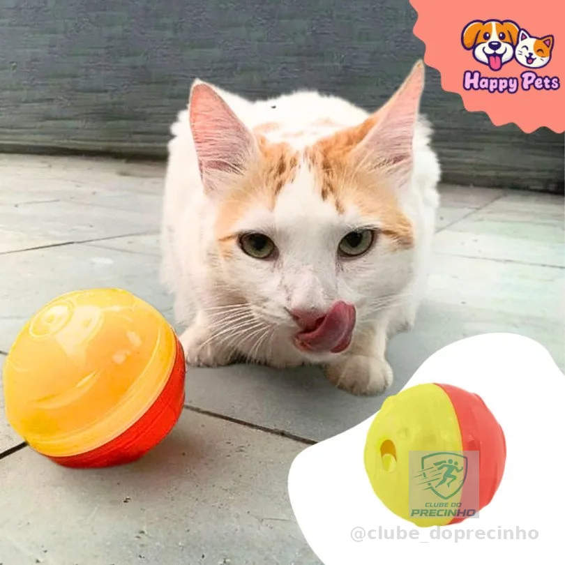 Brinquedo Comedouro Da Pet Games Cat Ball Divertido Saudável E Ocupacional Para Gatos