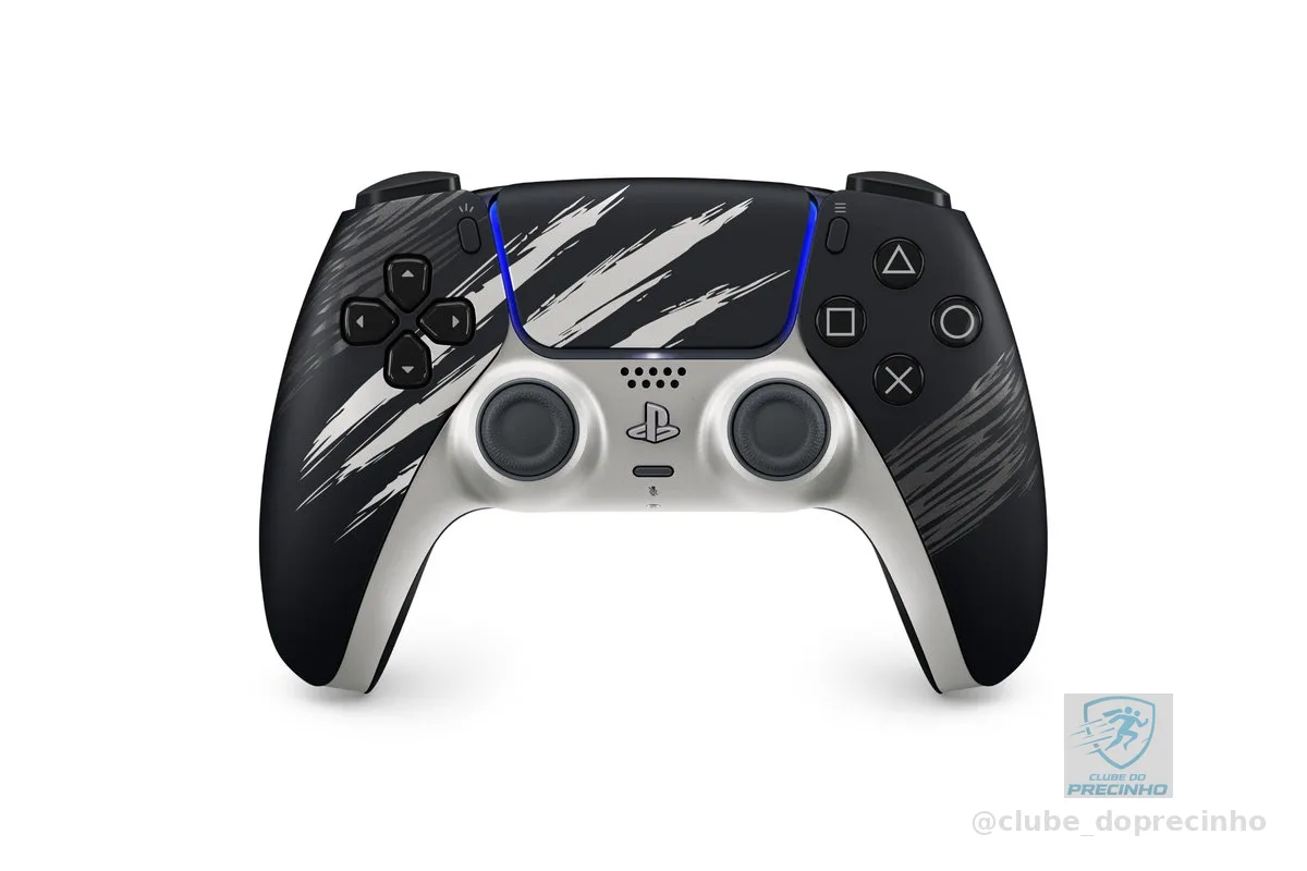 Controle sem fio DualSense® – Edição Limitada Adamantium de Marvel's Wolverine