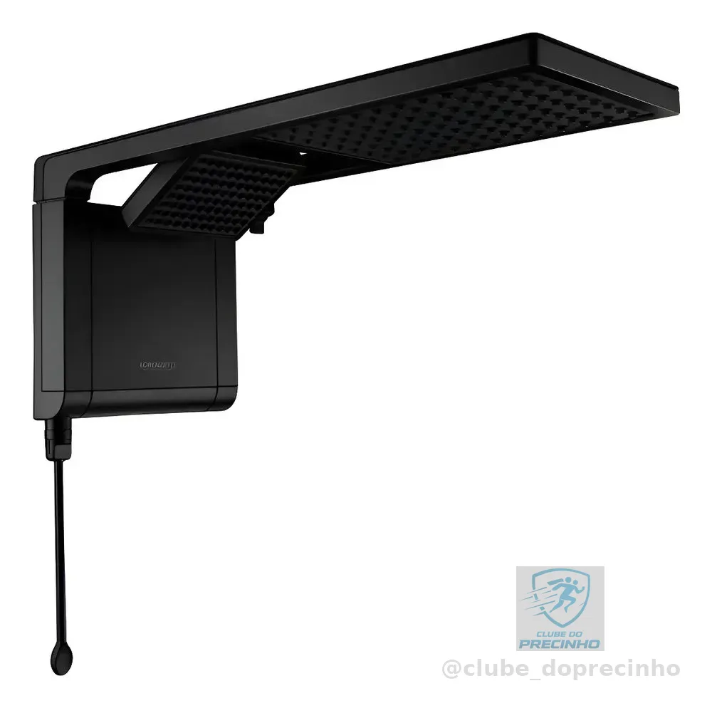 Chuveiro Elétrico Lorenzetti Acqua Ultra Duo Preto Fosco Preto Fosco 220v