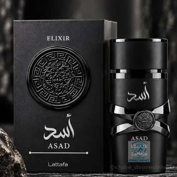 Perfume Árabe Asad Elixier Lattafa Eau De Parfum 100ml