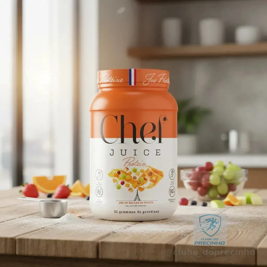 Proteína Hidrolizada Juice Salada de Frutas 900g - Chef Whey