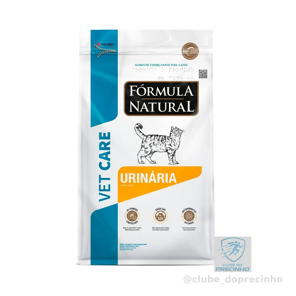 Ração Fórmula Natural Vet Care Urinária para Gatos Adultos 7 KG
