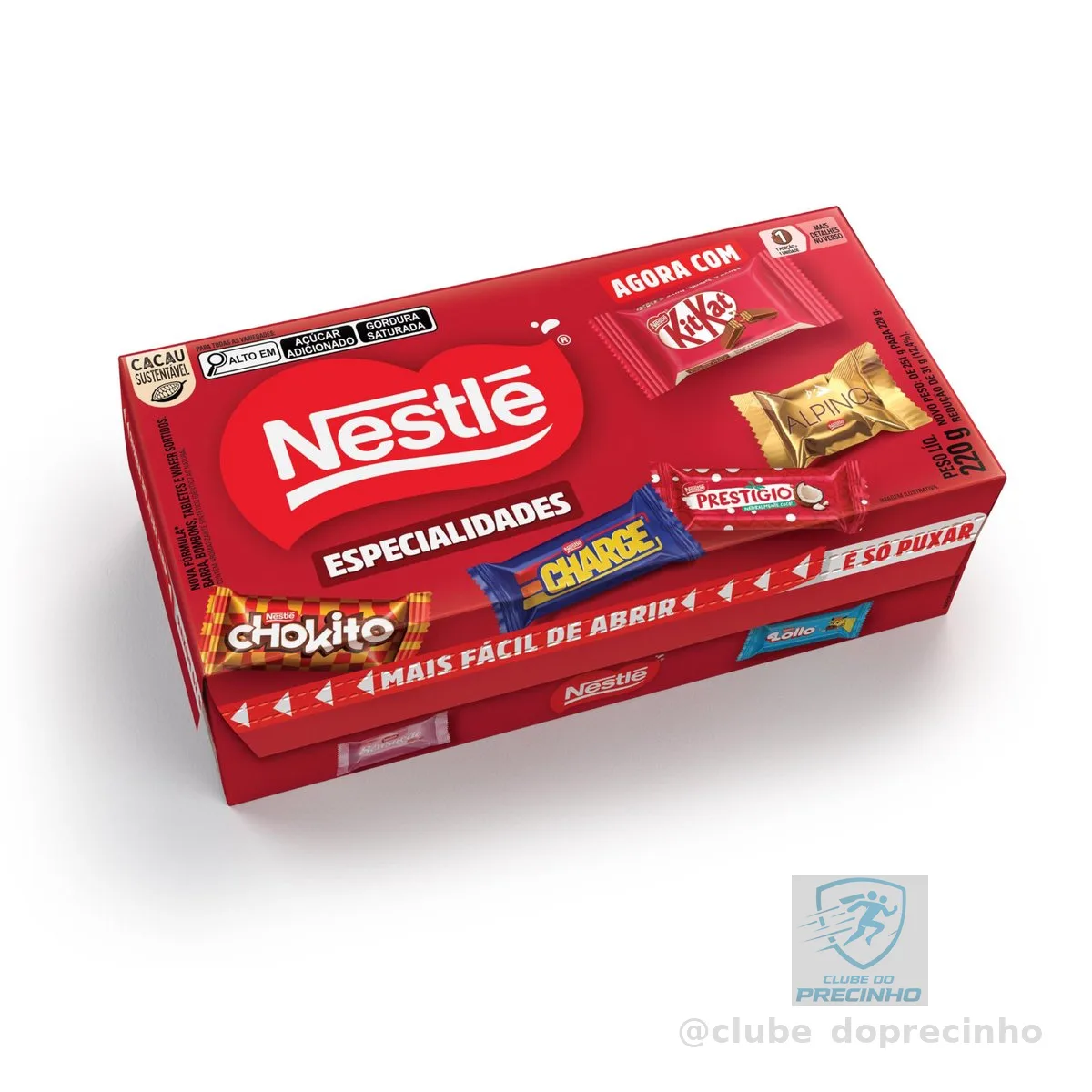 Bombom NESTLÉ Especialidades Caixa 220g