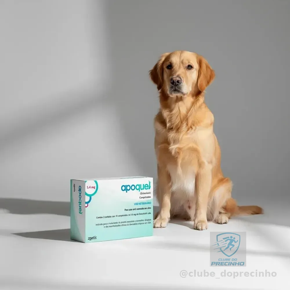 Apoquel 5,4 mg - Para coceira em cães - Zoetis