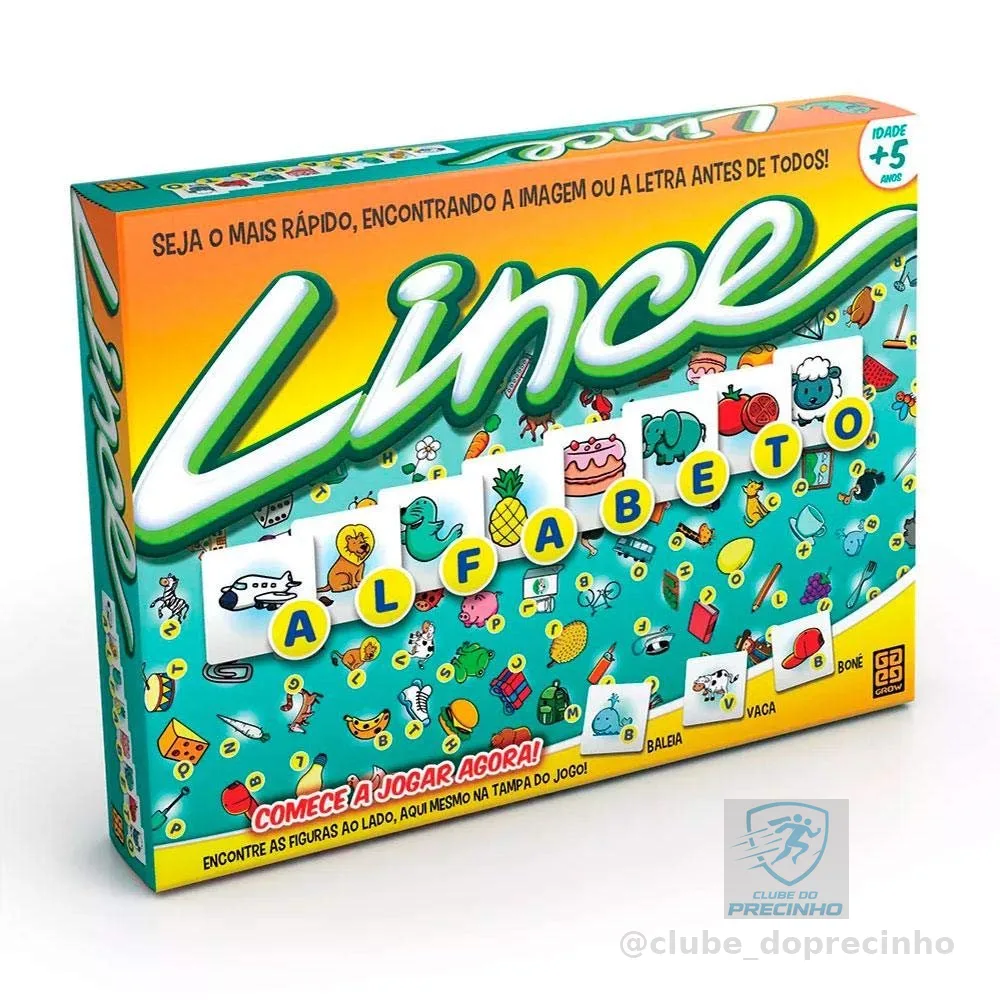 Jogo Lince Alfabeto