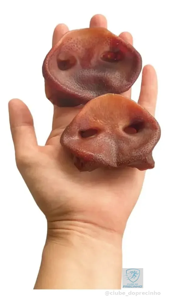 Focinho De Suíno Porco Para Cães Petisco Natural Luv Pet