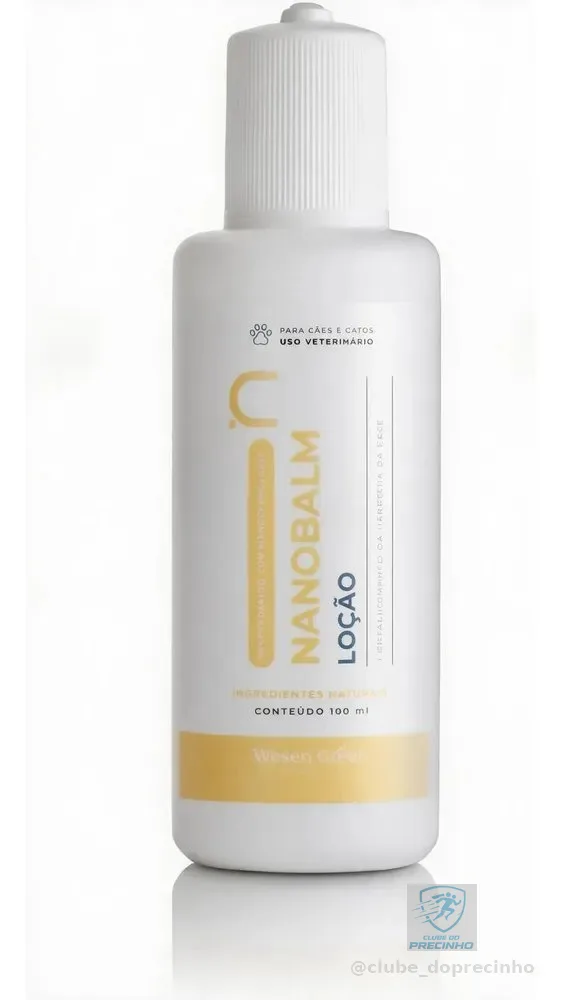 Nanobalm 100ml Restauração Da Pele Wesen Green P Cães