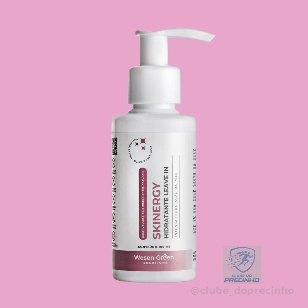 Skinergy Wesen Green – Hidratação Natural & Equilíbrio da Pele do Seu Pet