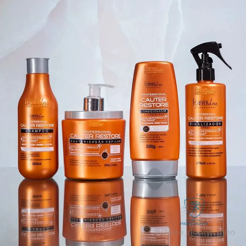 Kit Completo Cauterização Capilar Forever Liss