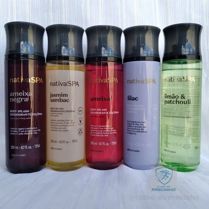 Body Splash Nativa SPA  PROMOÇÃO RELÂMPAGO! mulher sedutora