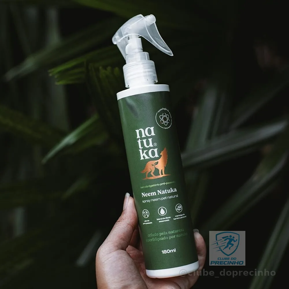 Spray Repelente Neem para Cães - Natuka